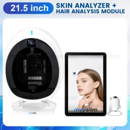 New Upgrade 3D AI Facial Skin Analyzer Detection Skin Problem Diagnosis 8 Spectrum Professional Analysis Beauty Salon Equipment