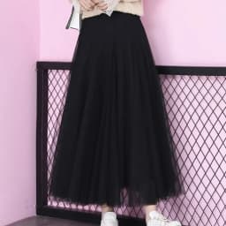 Spring Autumn Summer Holiday Beach Women Long Midi Skirt Fashion Ladies Elastic High Waist Tulle Mesh Pleated Tutu Skirt
