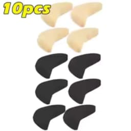 Soft Toe Plug Women High Heel Pain Relief Insert Shoe Palm Cushion Toe Front Filler Sponge Forefoot Pad Adjustable Sizes Insoles
