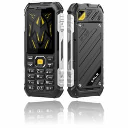 EAOR 4G Feature Keypad Phone Waterproof Rugged 4500mAh Power Bank High Brightness Torch Volume Side Key SOS One Click Dialing