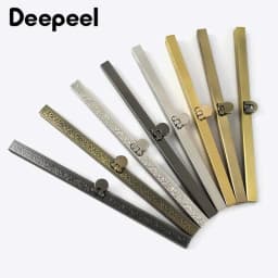 1/2/3/5Pcs Deepeel 10-19cm Metal Turn Lock Purse Frame Locks Buckle Wallet Bag Kiss Clasp Closure Parts DIY Hardware Accessories