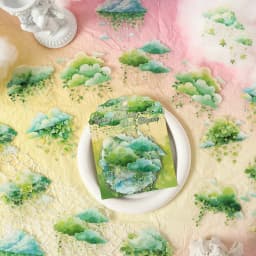 20pcs Dreamy Cloud Series Kawaii Color Cloud PET Stickers Creative Handbook DIY Scrapbooking Material Stationery Stickers