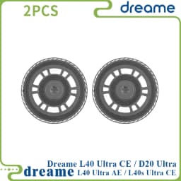 Dreame L40 Ultra AE / L40 Ultra CE / L10s Ultra CE / D20 Ultra Parts, Main Brush, Edge Brush, Cloth, Dust Bag, Filter Screen