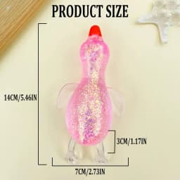 Roasted Duck Maltose Stress Relief Toy blind box Cute Colorful Bun Toy Slow Rising Fidget Toy for Adults Anti-Anxiety Gifts
