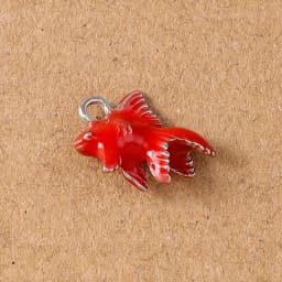 5pcs Cute Enamel Fish Charms Goldfish Pendants for Necklace Earrings Bracelet DIY Jewelry Making Accessories Supplies