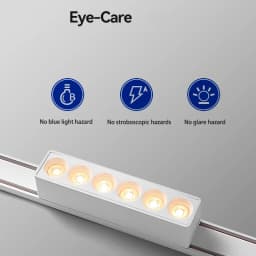 Ultra Slim Magnetic Track Light 6mm Surface Mounted Ceiling Rail Home Flood Grille Spot DC48V Modern LED Lamp Black White