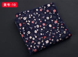 23CM Mens Woven Polyester Pocket Square Embroidered Jacquard Hanky Scarf Best Man Korean Formal Wedding Bridegroom Handkerchief