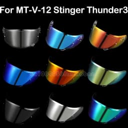 Visor For MT-V-12 helmet shield for MT STINGER helmet and THUNDER 3 helmet for MT Replacement parts THUNDER 3SV visor
