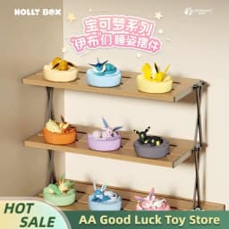 Original Eevee Sleeping Position Series Blind Box Mystery Box Vaporeon Anime Figurines Sylveon Espeon Umbreon Merchandise Gifts
