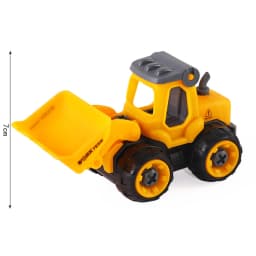 1set Construction Cake Topper Multi Type Excavator Bulldozer Toppers for Boy's Birthday Party Cake Decorations DIY Cake Supply