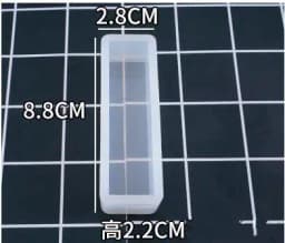 Crystal UV Epoxy Square Rectangular Mold Silicone High Mirror Cubes Handmade Jewelry Making Tool Decoration Craft Display