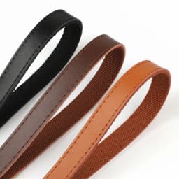 120cm Genuine Leather + Webbing Tapes for Trim Sewing Material Safety Belt Knapsack Strap Bag Buckles Clothing Accessories