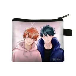 Japanese Anime Yaoi Bl Given Yaoi Given Manga Pattern Coin Purse Women Fashion Mini Handbags Casual Beauty Lipstick Bag Gift
