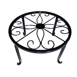 Metal Plant Stand Flower Pot Base Holder Stool for Home Garden Indoor Outdoor Flower Plant Display Free Standing Bonsai Holder