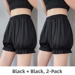 Women's Safety Pants Thin Summer Pumpkin Pants Underwear Anti-exposure Short Shorts That Can Be Worn outside with Skirts