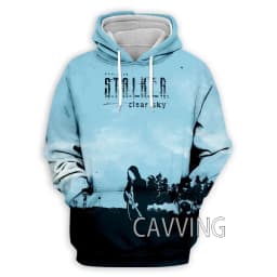 New Fashion Stalker Game 3D Printed Clothes Streetwear Men Hoodies Sweatshirt Fashion Hooded Long Sleeve Pullover Tops