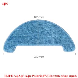 Accessories For ILife A4 A4S A40 Polaris PVCR 0726 0826 0926 Robot Vacuum Cleaner Main Side Brush Hepa Filter Mop Cloth Part