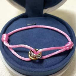 925 Silver Three Ring Tricolor Cross Couple Bracelet. A Holiday Gift with Adjustable Colors and Sizes. Never Fade. Non Allergic