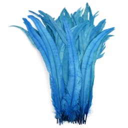 20/100Pcs 25-30CM DIY Rooster Feather Crafts Sewing Clothing Decor Plume Home Party Women's Feather Headwear Wedding Accessories