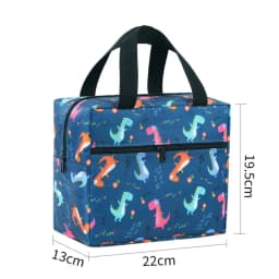 Cute Leakproof Lunch Bag Insulated Large Capacity Cooler Lunch Bag Reusable Thickened Insulated Lunch Box Students
