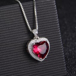 Big Bling Water Drop Pendant Real 925 Sterling Silver Long Chain Necklace for Women Fashion Jewelry Cute Statement Necklace