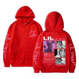 Hot Sale New Lil Peep Hell Boy Crybaby Hip Hop Rap Graphic Hoodie Men Women Vintage Oversized Sweatshirt Male Fashion Streetwear