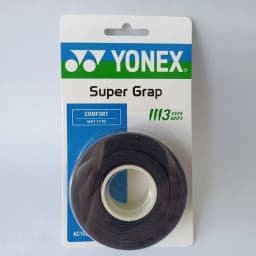 Yonex AC102C 3 Pack Racket Grip Tape Anti Slip Super Overgrip Absorbent Breathable Tennis Overgrip Hand Glue Antiskid Belt
