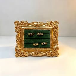 Jewelry Display Stand Vintage Photo Frame Ring Tray Jewelry Store Storage Booth Display Photography Display Item Prop