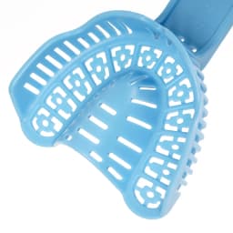 3 Pairs Dental Implant Tray Plastic Teeth Holder Full Mouth Partial Mold Tray Disposable Impression Trays S/M/L Dentist Tools