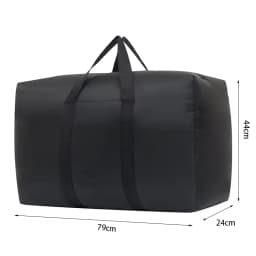 Super Large Capacity Travel Duffel Bag Foldable Luggage Travel Bag Waterproof Polyester Organizer Cloth Quilt Storage Bag