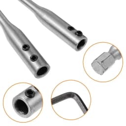 Drill Bit Extension Connecting Rod 150/300mm 1/4” Hex Shank Screwdriver Bit Holder Extension Bars Extender Electric Drill Tools