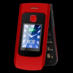YeeMI K21+ Rugged 4G Feature Phone Big Button 2.6Inch Screen Flip Phone Dual SIM Dual Screen Cellphone 6800mAh Battery Full Band