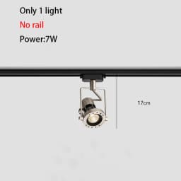 Led Track Light Industrial Style Rail Spot Light Aluminum Brushed Nickel Color Ceiling Lamp Whole Full Set 3 4 Lights Wall Wash
