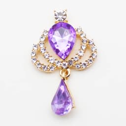 10 New 23 * 38mm Alloy Rhinestone Acrylic Brooch Fashion Gorgeous Party Holiday Wine Glass Creative Pendant
