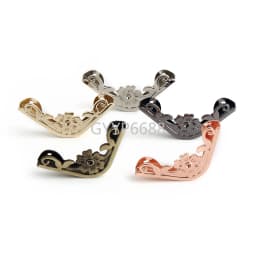 2/4/10PCS 35mm,32mm Metal Triangle Corner Protective Buckle For Bags Book Photo Album Clip Clasps Decoration Hook Accessories