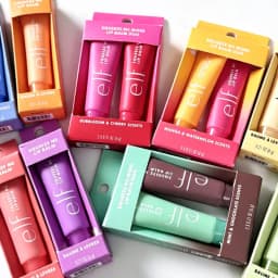 E.l.f Squeeze Me More Lip Balm Duo Lip Gloss Mango-Watermelon Bubblegum-Cherry Mint-Chocolate Two Tone Set with 3 Combinations