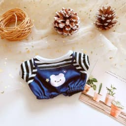 20cm Cute Idol Boy Doll Kawaii Stuffed Soft Cotton Plush Doll with Clothes for Girls Fans Collection Gifts Anime Game Periphery
