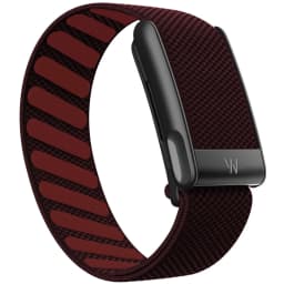 Whoop 5.0 Replacement Strap, Nylon Woven Elastic Sport Band with Metal Logo for ECG & Fitness Tracking