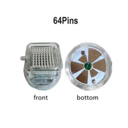 2 In 1 Gold RF Microneedle Machine, Fractional Radiofrequency Microneedling Device for Acne Scar Removal, Stretch Mark Reduction