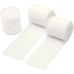 5 Meters Hand Torn Edge Chiffon Ribbon Wedding Hold Flower Tassel Ribbon Bow Decoration Snow Silk Fabric Strip