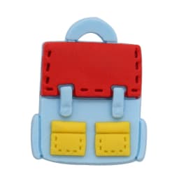 1pcs PVC Shoe Charms Folder Book Graduation School Bus Teacher Schoolbag Sandals Shoes Decoration Fit Wristbands Kid Party Gift