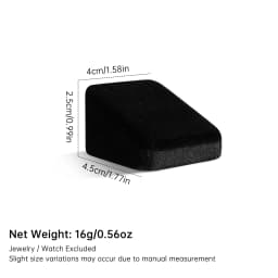 Yinbeini Velvet Pendant Necklace Display Stand Earring Stud Jewelry Display Prop Holder for Retail Showcase TB030