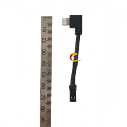 Magnetic Backplate Phone Holder Type-C Adapter 90-Degree Angled Charging Cable USB Plug Fast Charging Connector with Customizable Length