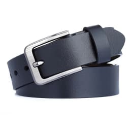 Men's Extra Long Belt 170 160 150 140cm, Original Genuine Leather Belt, Cowhide Alloy Pin Buckle, Casual Trousers Pants Belt