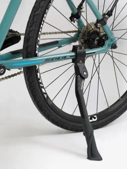 JSHOUBIKE Bicycle Kickstand, Thickened Durable Aluminum Alloy, Adjustable Length Bike Support Stand, For Bicycle and E-Bike