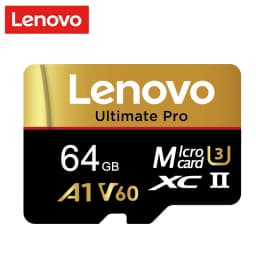 Lenovo Original Class 10 UHS-II Micro SD Card 1TB High Speed A1 V60 Stable Performance TF Flash Cards for Phone Camera Drone