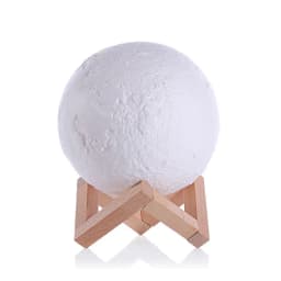 LED Night Light 3D Print Moon Lamp With Stand And Battery Color Change Bedroom Decor Moon For Kids Gifts Lampara De Luna