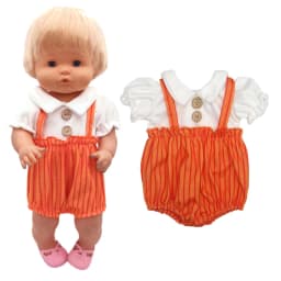 Nenuco Baby Doll Clothes Sweater Hat Scarf Ropa Y Su Hermanita 40cm Baby Doll Outwear Winter Warm Set
