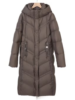 Super thick 400g filling White duck down Bread Coat Female Brand Winter Women's Extended Knee-Length Luxury down Jacket Warm