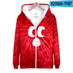 4 To 14 Years Kids Hoodies Craftee Face 3D Printed Hoodie Sweatshirt Boys Girls Anime Cartoon Brand Jacket Coat Children Clothes